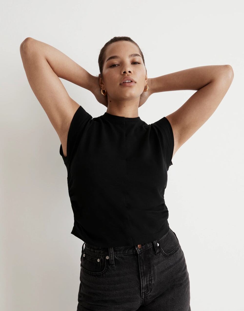 NWT Madewell Side-Cinch Muscle Tee Size XS